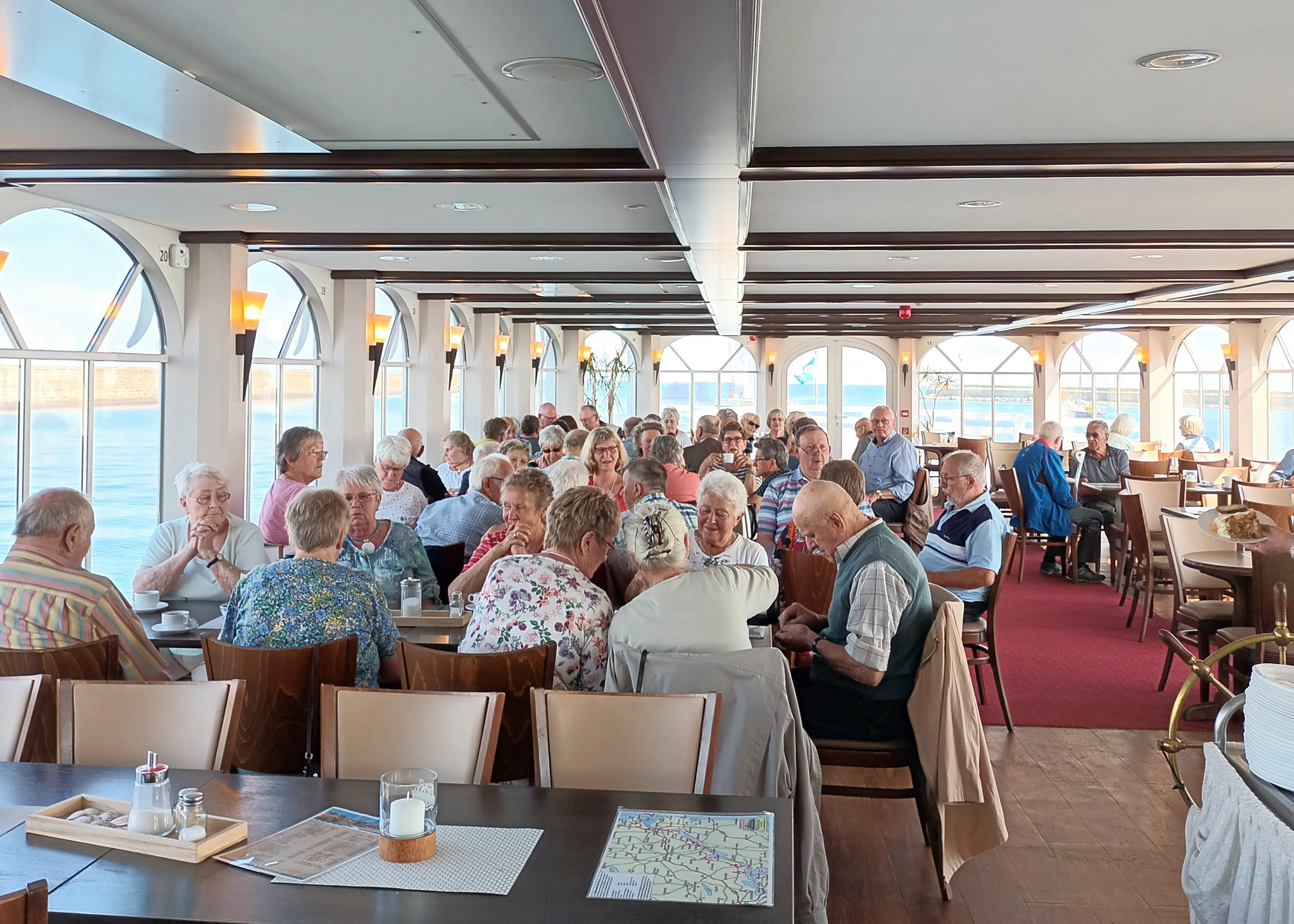 13Haa.SoVD OV Schafstedt Reisegruppe auf dem Raddampfer Schlei-Pricess